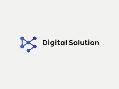 Digital Solution Logo branding logo