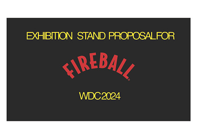 FIREBALL WHISKEY - TATTOO BOOTH RFP - WORLD DARTS CHAMPIONSHIP 3d branding cad d5 render design graphic design logo vectorworks