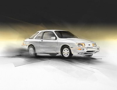 Merkur XR4TI adobe cardesign digitalillustration drawing illustration photoshop