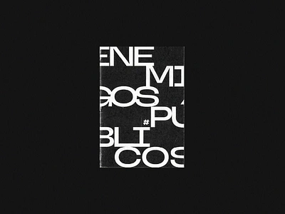 Editorial Fanzine - Music censorship in Argentina branding design editorial graphic design type typography