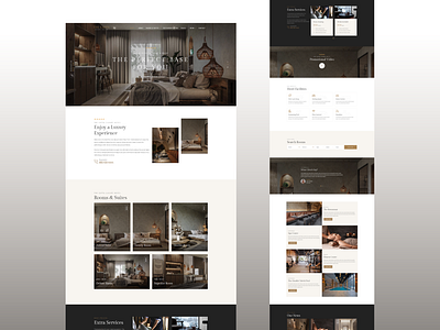 Luxury Modern Hotel website design UI UX design web designer branding designer developer figma framer hotel landing page hotel ui ux hotel website landing page ui ui design ui designer ui ux ux design ux designer web page ui ux webflow website website design website developer