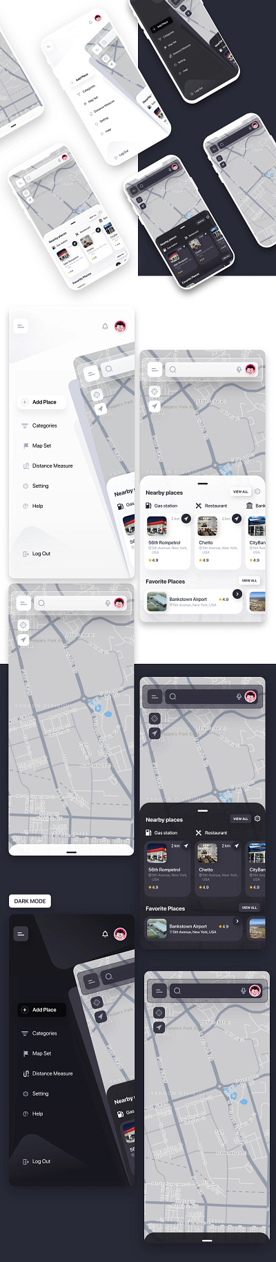 Old Designs: Maps and Navigation App