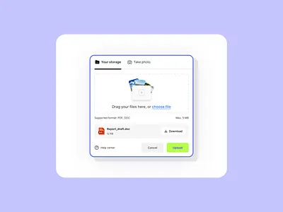 Seamless File Upload Experience – Minimal UI Design 3d animation branding design inspiration drag and drop file manager file upload graphic design logo minimalist design modernui motion graphics product design ui ui design user interface ux design