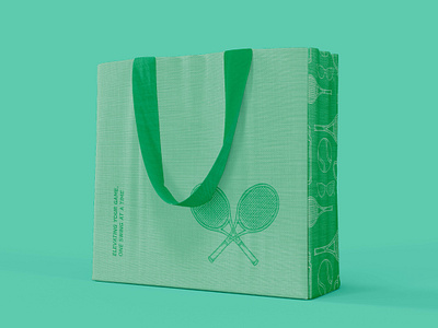 Net Gains | Tote Bag Design | Tennis Shop adobe illustrator adobe photoshop brand brand design brand designer brand identity brand identity design brand illustrator brand merch branding design graphic design identity design illustration mockup tennis tennis tote tote bag tote bag design