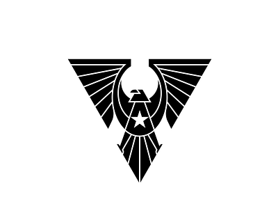 Victory Hawk Logo america animal awesome logo bird black creative eagle flat logo fly geometric hawk illustration logo inspiration negative space strong v v letter vet victory wing