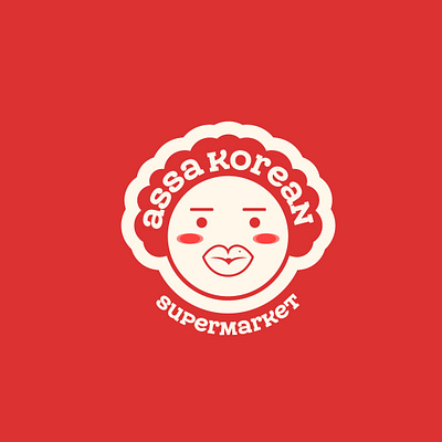 [LOGO DESIGN] ASSA KOREAN 3d animation branding design graphic design illustration logo motion graphics ui vector