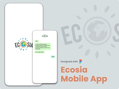 Ecosia Coupon Extension Mobile App apple design apple ecosystem branding ecosia ui ux