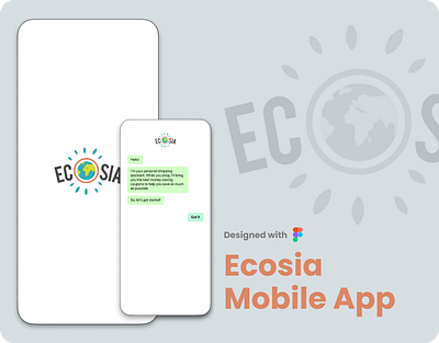 Ecosia Coupon Extension Mobile App apple design apple ecosystem branding ecosia ui ux