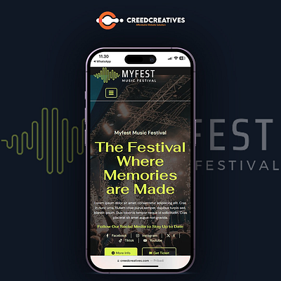 Feel the Beat, Create Memories 🎶✨ Join us at Myfest Music Fest agencycreatives elementor webdesign webdevelopment website