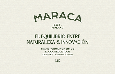 Maraca branding graphic design logo