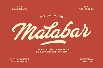 The Malabar Script clean script freebies