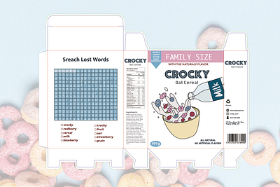 Packaging Design for Cereal Product box box design branding cereal graphic design packaging packaging design