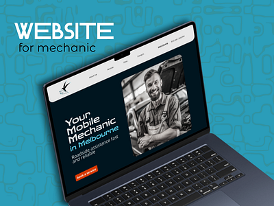 Website for mechanic figma tilda tradie website website for mechanic