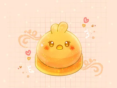 Tarta De Pollito by sailziv.v adorable adorable lovely artwork concept creative cute art design digitalart illustration ui