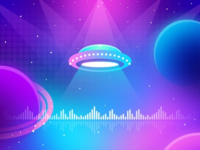 Beat Smash 3D: Ingame BG 4 background design galaxy galaxy background game game background game illustration illustration music music game planet spaceship star