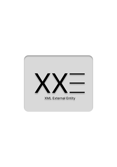 Created logo for XML External Entity graphic design logo