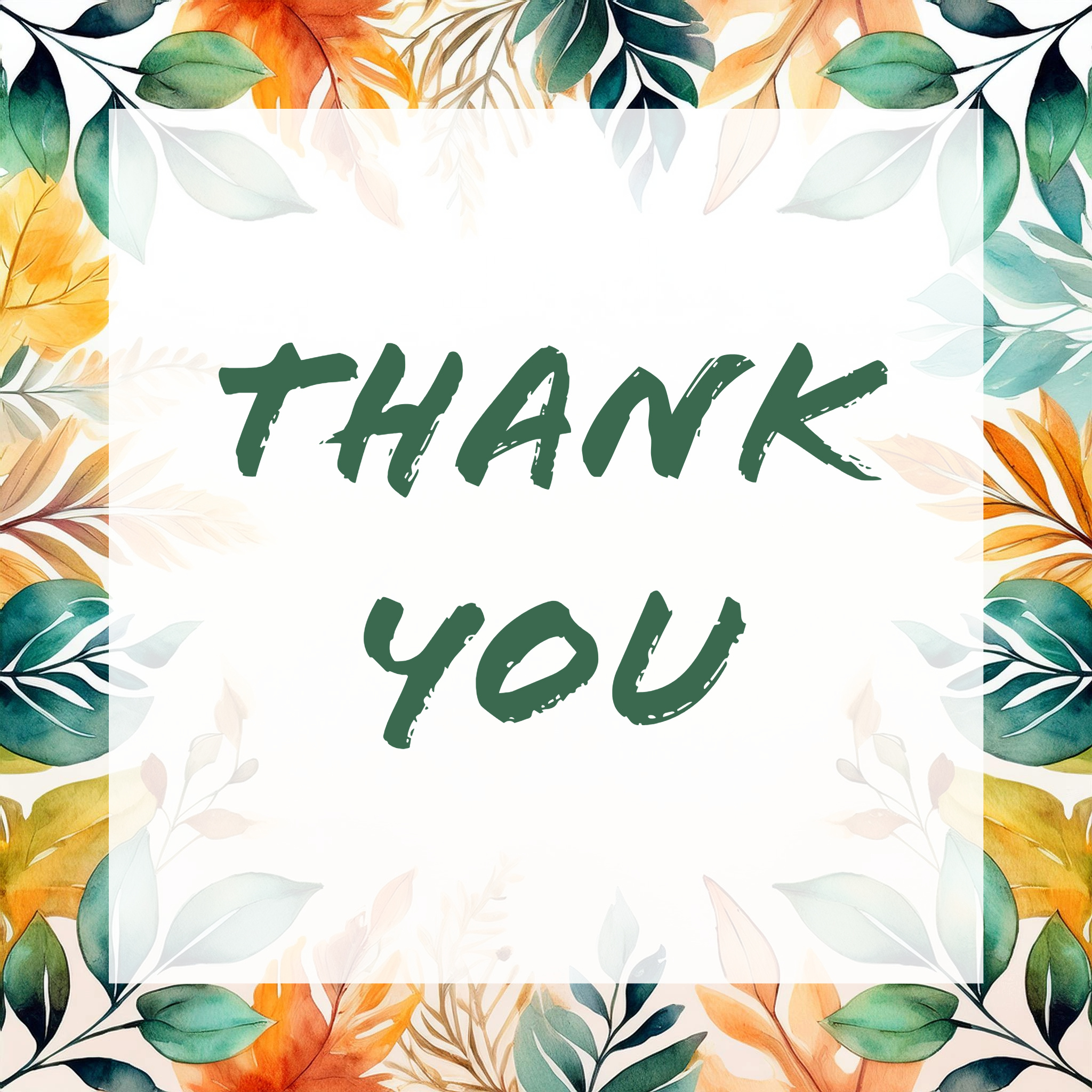 Example of Wedding Invitation Thank You Card Design