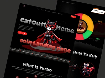 MEME COIN WEBSITE 3d meme crypto funny website meme meme coin meme coin design meme coin landing page meme coin website meme landing page meme token meme token design meme ui meme ux memecoin memecoin website token vector здоровье