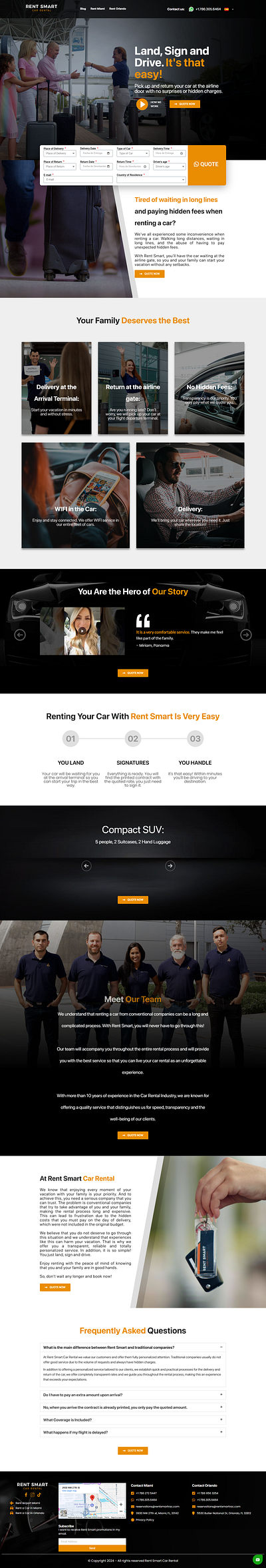 Car Rental Website Development a car rent website car rental web car rental website rent a car website rental car website design website development