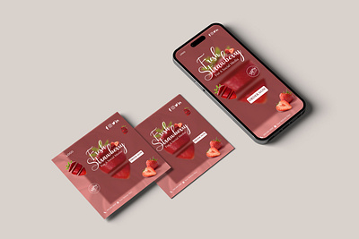 Social-Media Post Template Design design food post design food social media food social media post social media post social media post design social media post design food