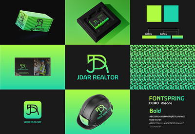 JDAR Real Estate Logo Design brand design brand identity brand identity design branding creative custom design graphic design guide illustration logo logo concept logo design logo folio minimal modern professional real estate logo design realtot unique