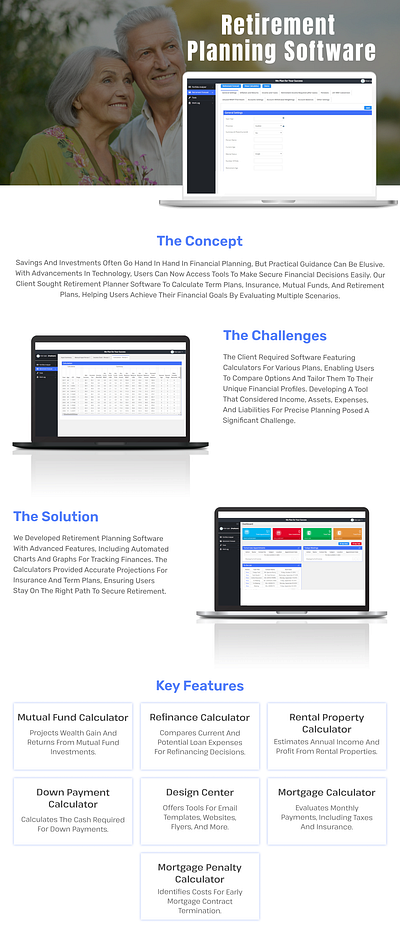 Retirement Planning Software custom software retirement retirement software