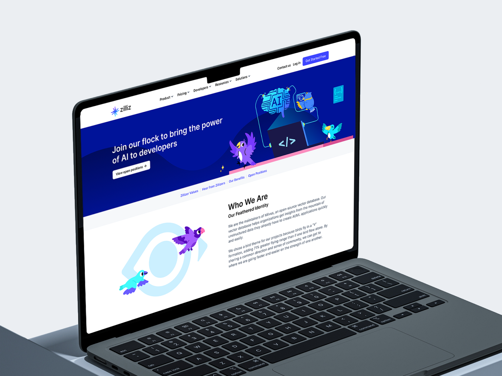 Career Page for Database & Cloud Service)