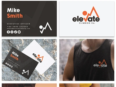 Elevate climbing co branding