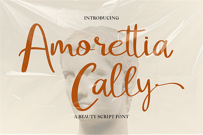 Amorettia Cally - Beautiful Script artistic font beauty font branding font calligraphy font chic font creative font elegant font font handwritten font love font luxury font modern font script font stylish font typeface typography wedding font