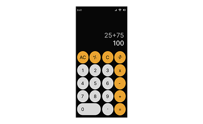 Calculator dailyui design figma ui uiux