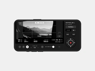 Camera App Concept apple camera dark mode design dslr graphic design iphone photography product design ui user interface ux visual design