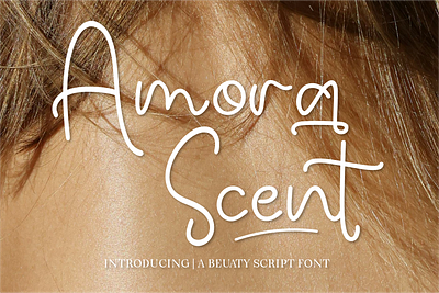 Amora Scent - Monoline Handwritten beauty font branding font chic font creative font custom font elegant font feminine font handwritten font modern font monoline font script font stylish font timeless font wedding font