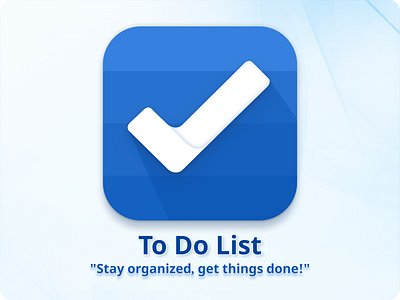 To Do List App Logo app application design creative design design mind graphic design illustration logo ui