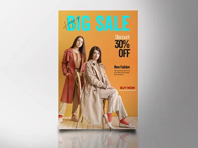 Fashion Flyer Design fashion flyer flyer flyer design graphic design promotion sale