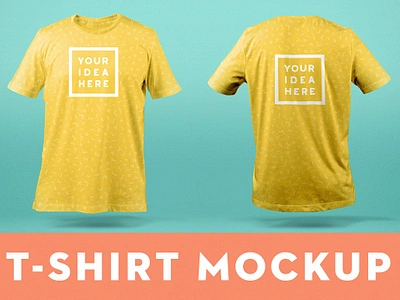 T-Shirt Mockup Template Front & Back clothing fashion shirt mockup t shirt t shirt mock up t shirt mockup t shirt mockup template tshirt tshirt mock up