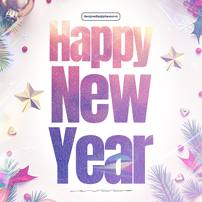 New year flyers flyerdesign graphicsdesign 2025