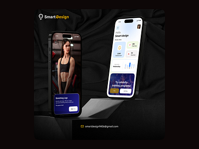 Fitness App Design app design fitness app mobile app ux ui design