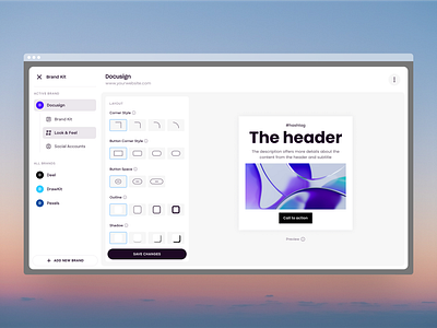 designstripe: Brand Variables product design ui ux