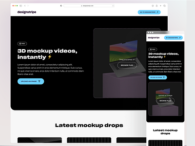 designstripe 3D Mockups Free Tool product design ui ux