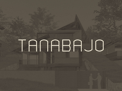 Tanabajo Logo architect architecture branding design digital house housing icon illustration indonesia island land logo meditation tourism travel vector wellness