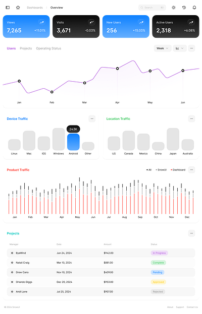 Comprehensive Analytics Dashboard UI Design 3d animation branding graphic design logo motion graphics ui