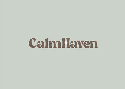 Calm Haven Co. branding classic design graphic design illustrator logo modern vector