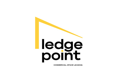 Ledge Point Commercial Space Leasing branding classic design graphic design illustrator logo modern vector