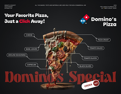 Revamping the Domino's Experience: A User-Centric Redesign. branding brandredesign dominos dominos pizza figma fooddelivery informationarchitecture logo pizza pizzawebsite responsivedesign ui uidesign userexperience uxdesign webdesign