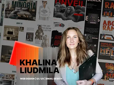 Khalina Liudmila design email email design email marketing marketing ui uiui web design
