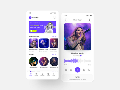 Music Player Mobile App UIUX Design | Figma | Music App Design adobe xd android app app design app designer app developer design figma hire ui ux designer insightlancer ios music music app music player app ui ui design uiux user interface ux ux design