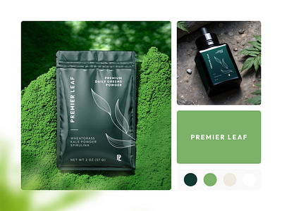 Premier Leaf - Wellness Branding & Packaging Design cannabis cannabis branding cbd cbd oil graphic design hemp hemp oil logo packaging supplement supplement packaging vitamins wellbeing wellness wellnessbranding