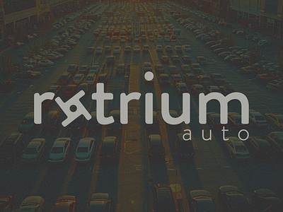 Rotrium auto automotive automotive logo branding car logo design gradient gradient logo grafiko labs graphic design logo logo design minimal minimal logo minimalist modern gradient noise noise logo premium logo simple logo wordmark logo