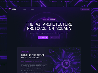 AI Web3 Crypto Web & Mobile Design | Solana Blockchain ai app branding crypto design figma graphic design illustration logo ui ux vector