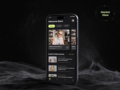 UX/UI Design for the MarketView app appdesign appui creativedesign designdaily designinspiration designsystem dribbleshots figma mobileappdesign moderndesign productdesign prototype ui uianimation ux wireframe